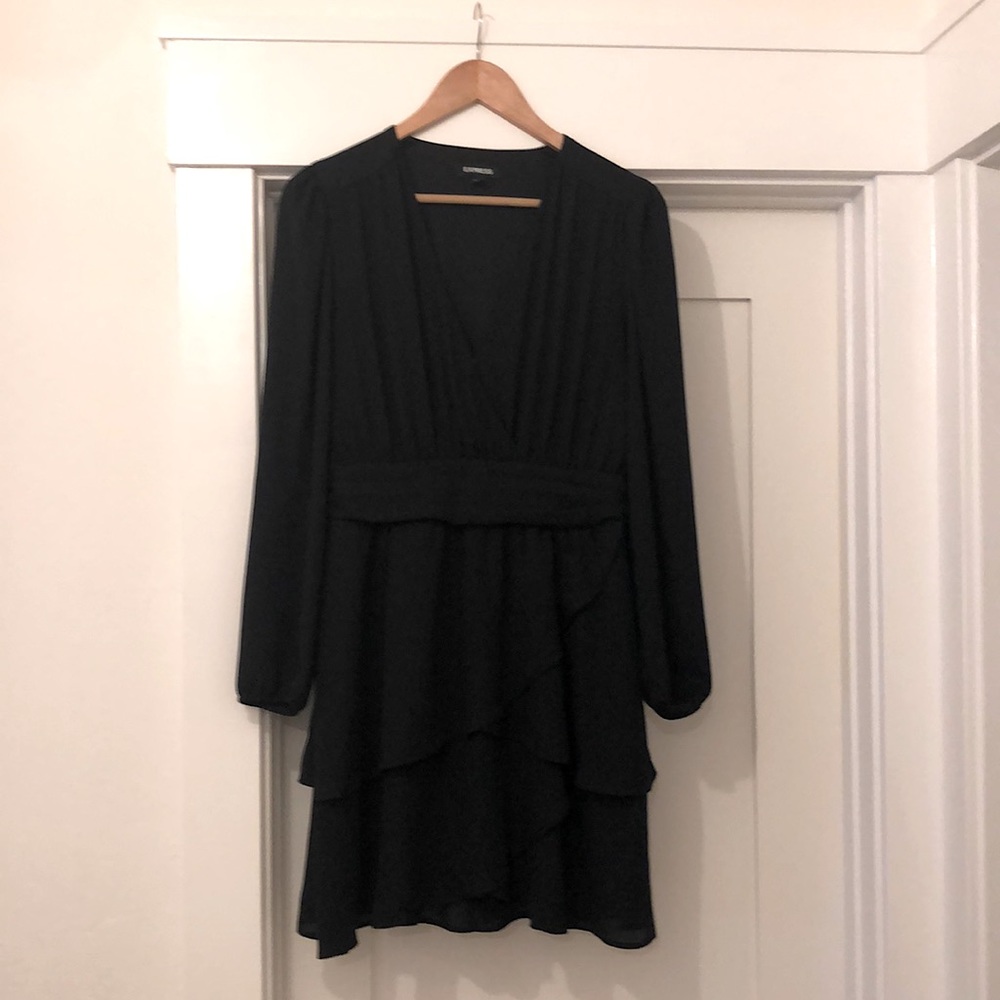 Express fit-and-flare dress